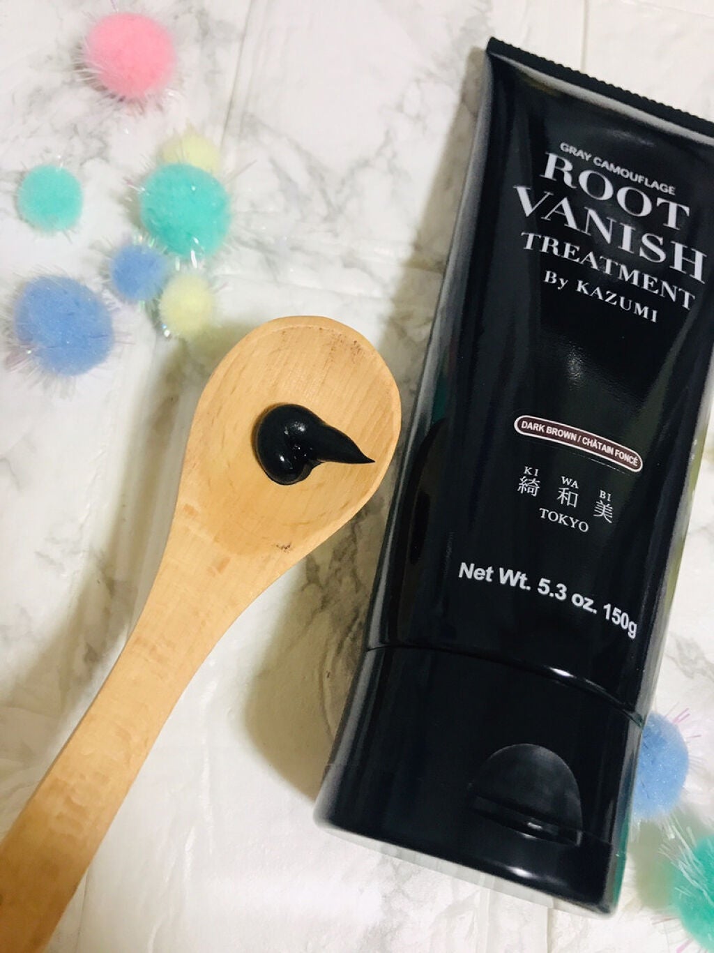 ROOT VANISH 白髪染めカラーシャンプー/ トリートメント/綺和美/市販シャンプーを使ったクチコミ(1枚目)