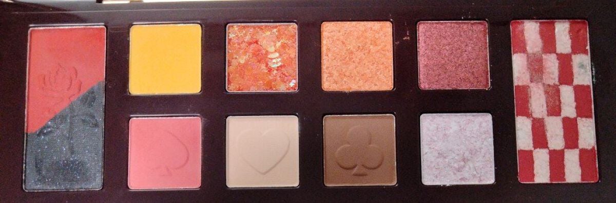 アリスドリームランドシリーズ 12色アイシャドウパレット(ZEESEA×大英博物館)/ZEESEA/アイシャドウパレットを使ったクチコミ(2枚目)