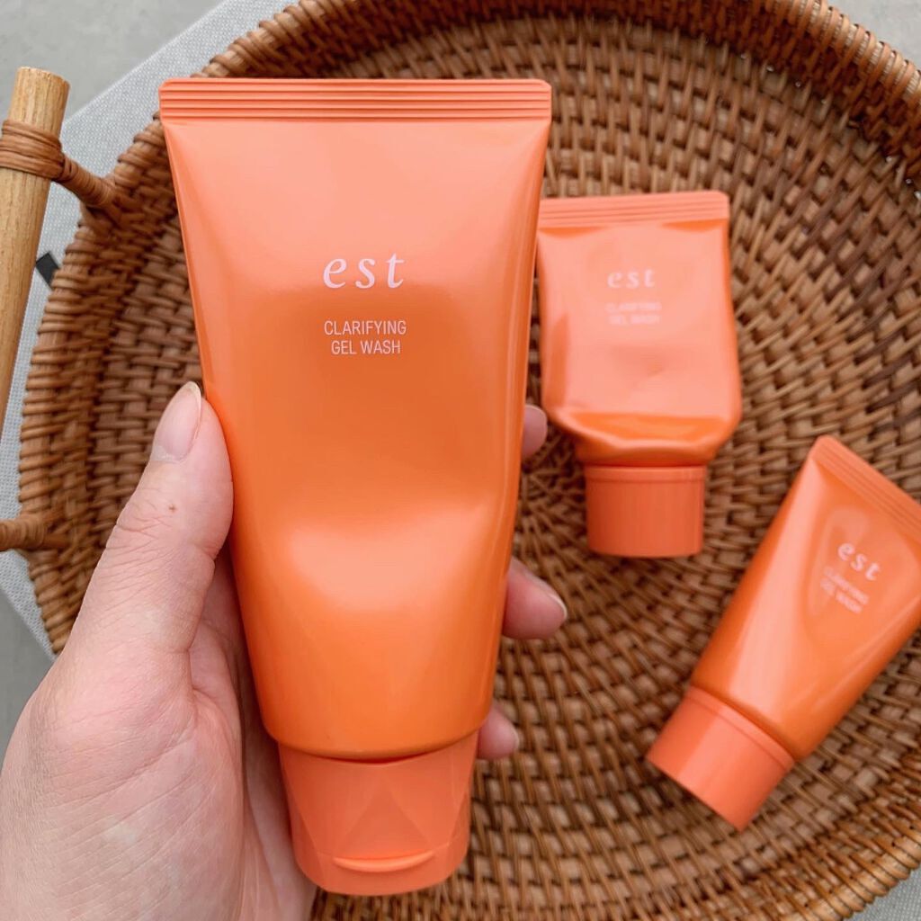 エスト クラリファイイング ジェル ウォッシュ/est/その他洗顔料を使ったクチコミ（2枚目）