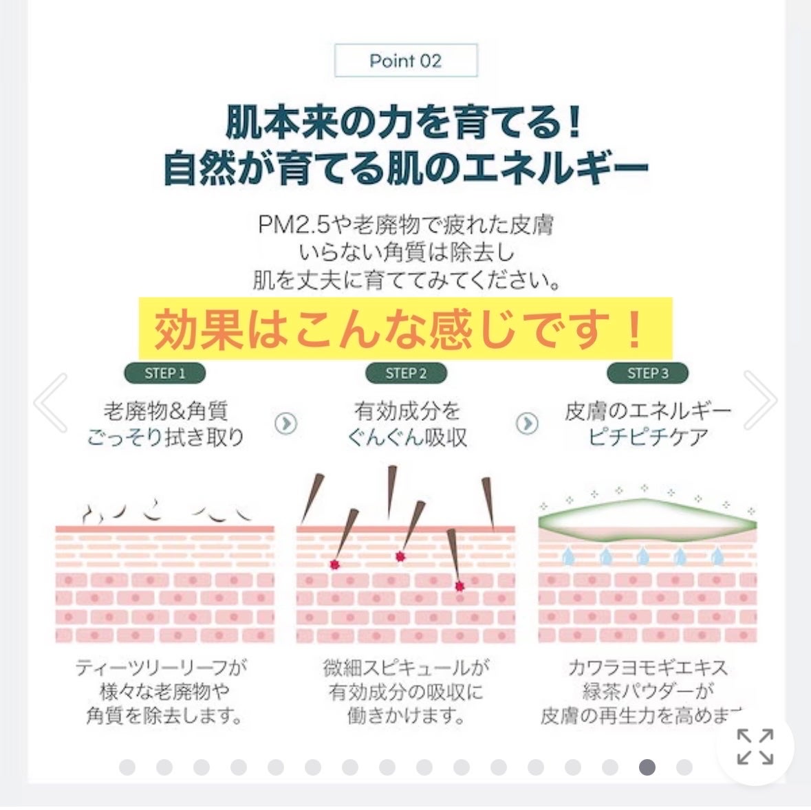 ティーツリーハーブピーリングパック/WellDerma/洗い流すパック・マスクを使ったクチコミ(7枚目)