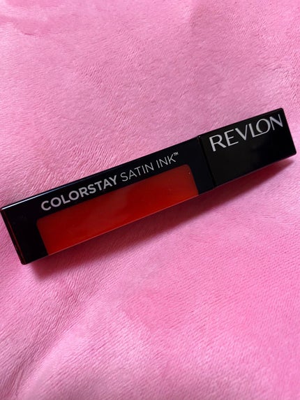 カラーステイ サテン インク/REVLON/口紅を使ったクチコミ(1枚目)