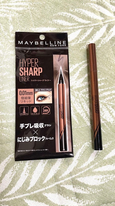 ハイパーシャープ ライナー R/MAYBELLINE NEW YORK/リキッドアイライナーを使ったクチコミ（1枚目）