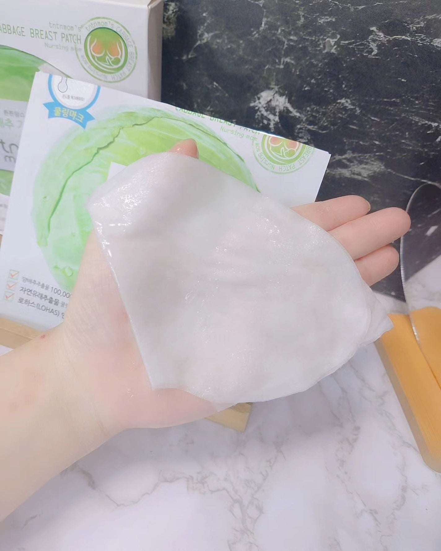 キャベツバストパック/tntnmom's/シートマスク・パックを使ったクチコミ(2枚目)