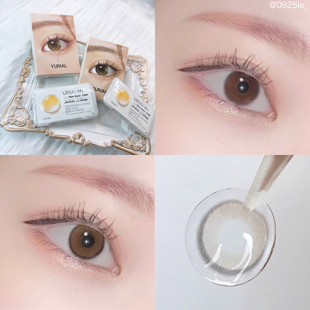 YURIAL Monthly/i-DOL/カラーコンタクトレンズを使ったクチコミ（2枚目）