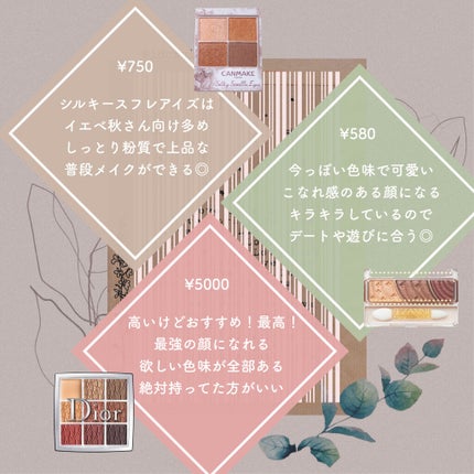 トーンアップアイシャドウ/CEZANNE/アイシャドウパレットを使ったクチコミ(2枚目)