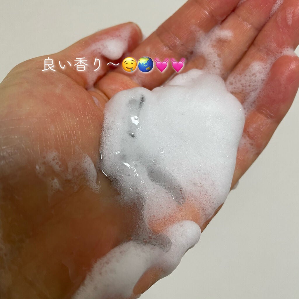 マイルドフルバブルクレンズ/CHASIN'RABBITS/ボディソープを使ったクチコミ(4枚目)