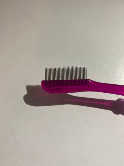 マスカラコーム メタルN(ナチュラル)/チャスティ/その他化粧小物を使ったクチコミ(4枚目)