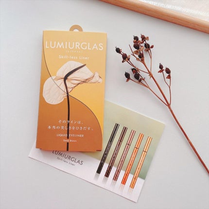 スキルレスライナー/LUMIURGLAS/リキッドアイライナーを使ったクチコミ(2枚目)