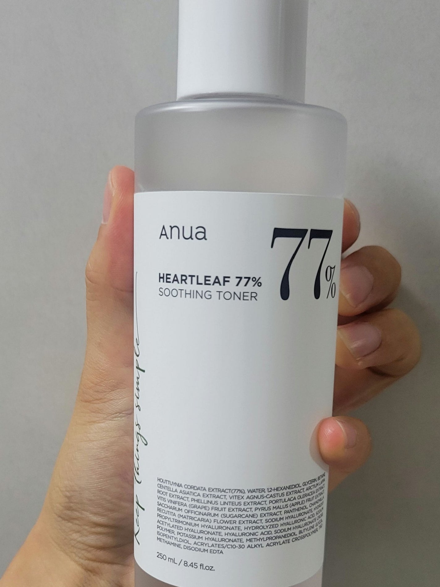 ドクダミ 77 スージングトナー/Anua/化粧水を使ったクチコミ(1枚目)