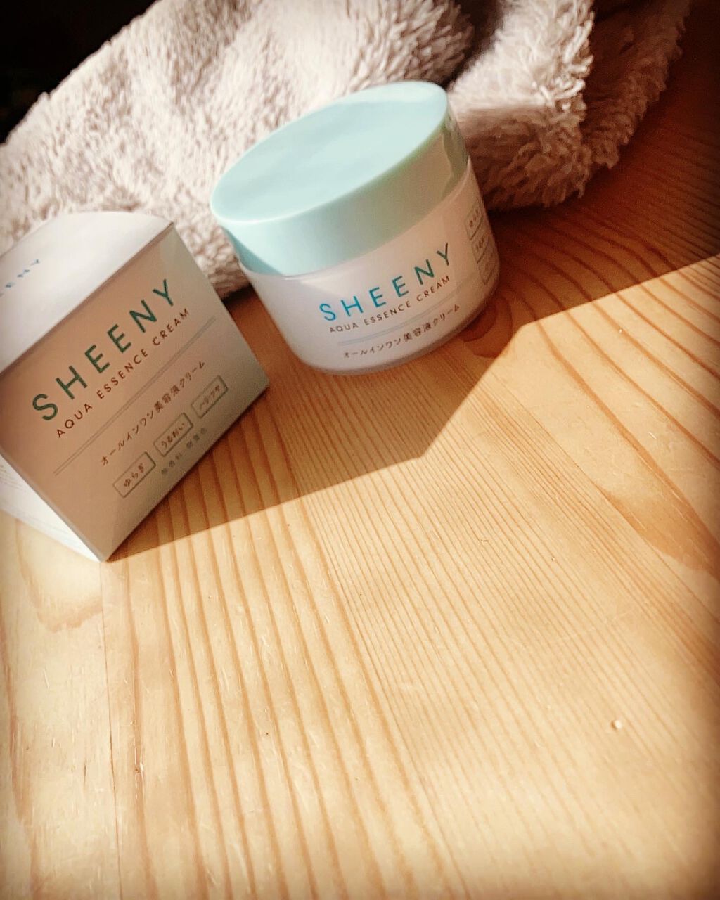 アクアエッセンスクリーム/SHEENY/フェイスクリームを使ったクチコミ(2枚目)