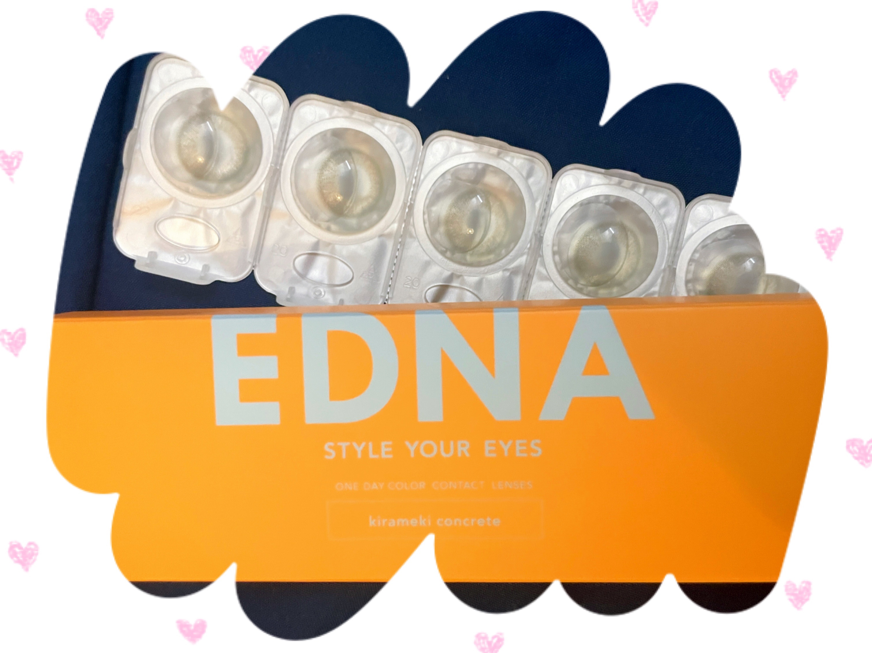 EDNA 1day/EDNA/ワンデー（１DAY）カラコンを使ったクチコミ（1枚目）