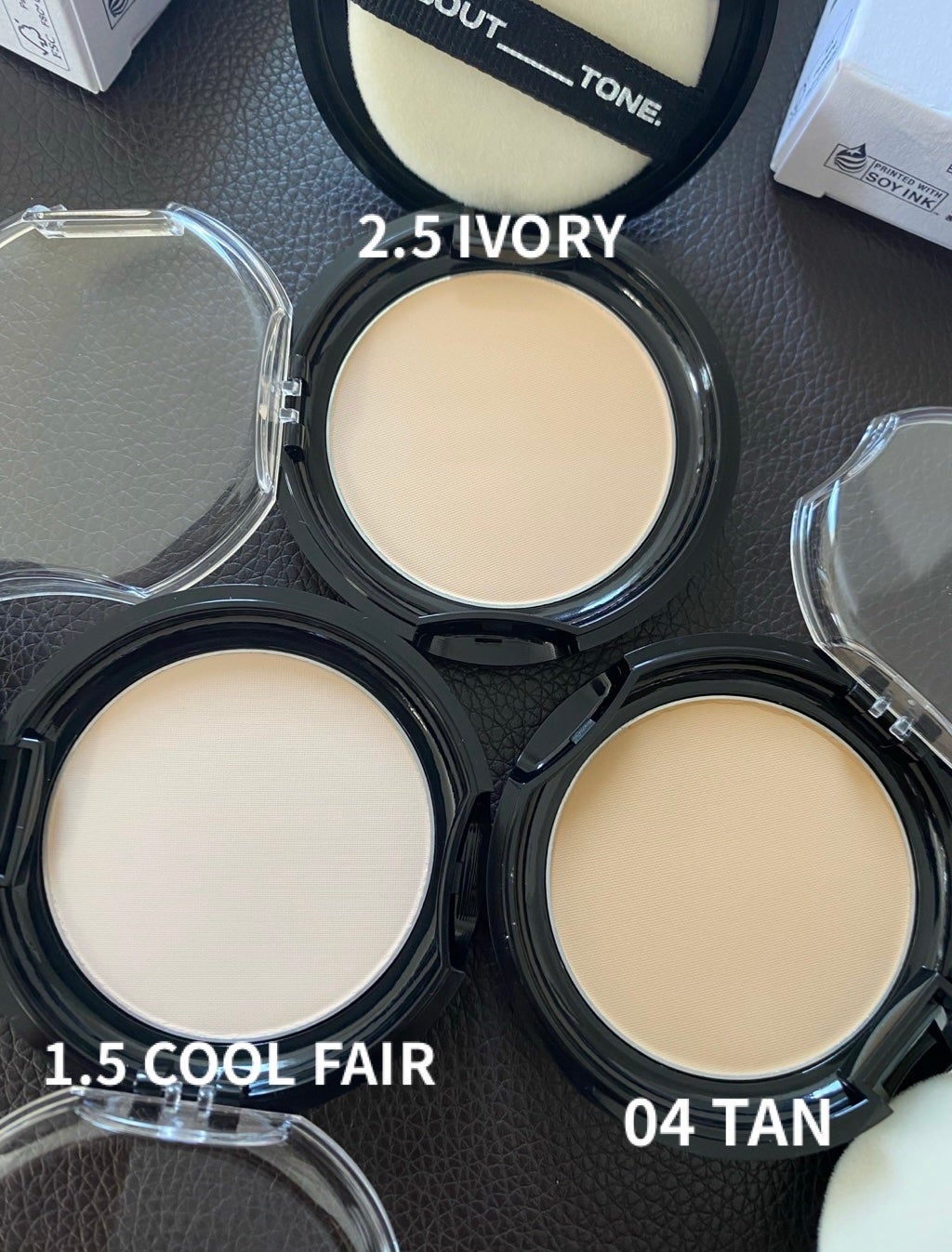 ブラーパウダーパクト/ABOUT TONE/プレストパウダーを使ったクチコミ(2枚目)