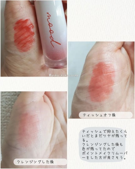 インク ムード グロイ ティント/PERIPERA/リップティントを使ったクチコミ(4枚目)