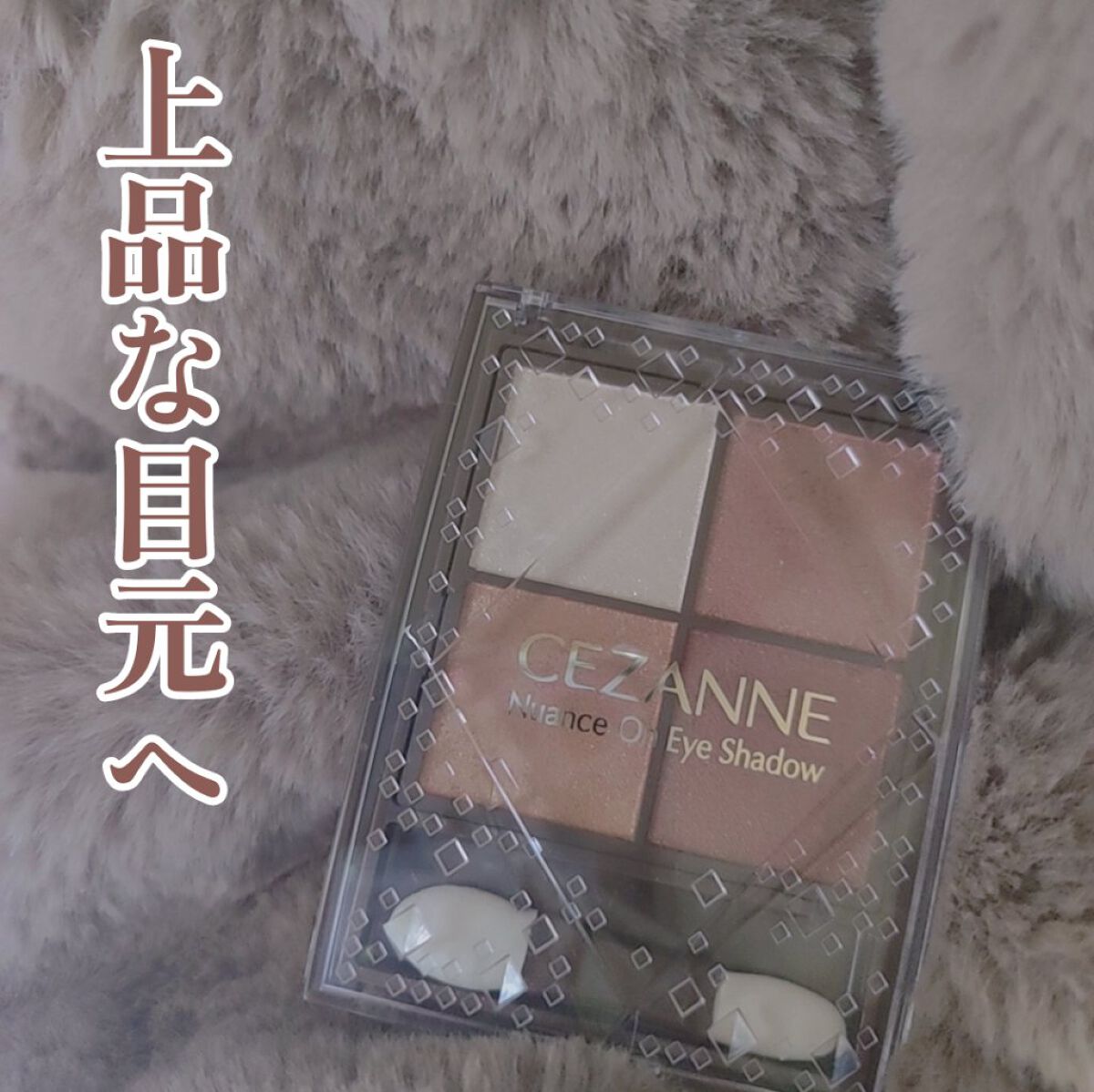ニュアンスオンアイシャドウ/CEZANNE/アイシャドウパレットを使ったクチコミ（1枚目）