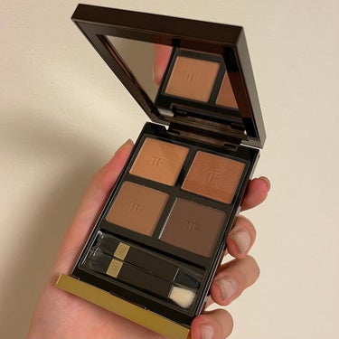 アイ カラー クォード 28 ドゥ ラ クレーム/TOM FORD BEAUTY/アイシャドウパレットを使ったクチコミ（1枚目）