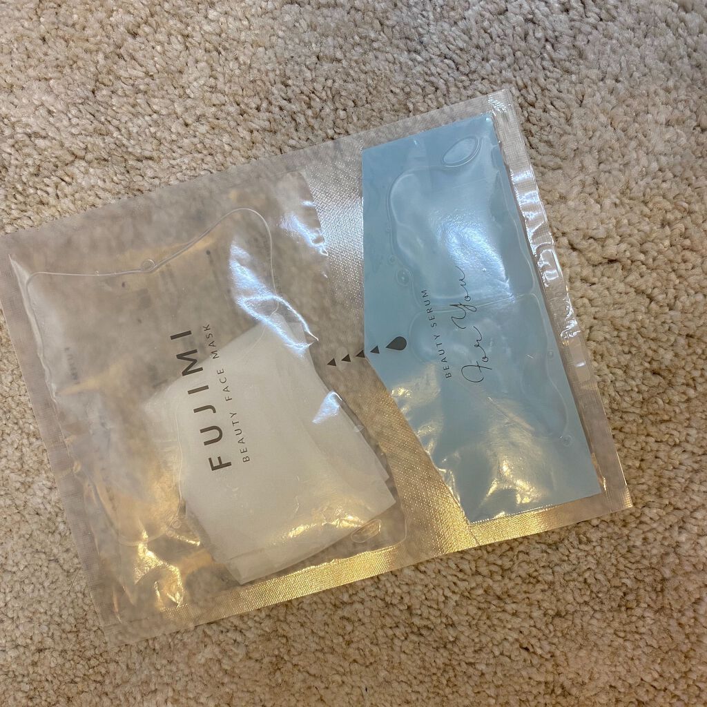 パーソナライズフェイスマスク「FUJIMI(フジミ)」/FUJIMI/シートマスク・パックを使ったクチコミ（1枚目）