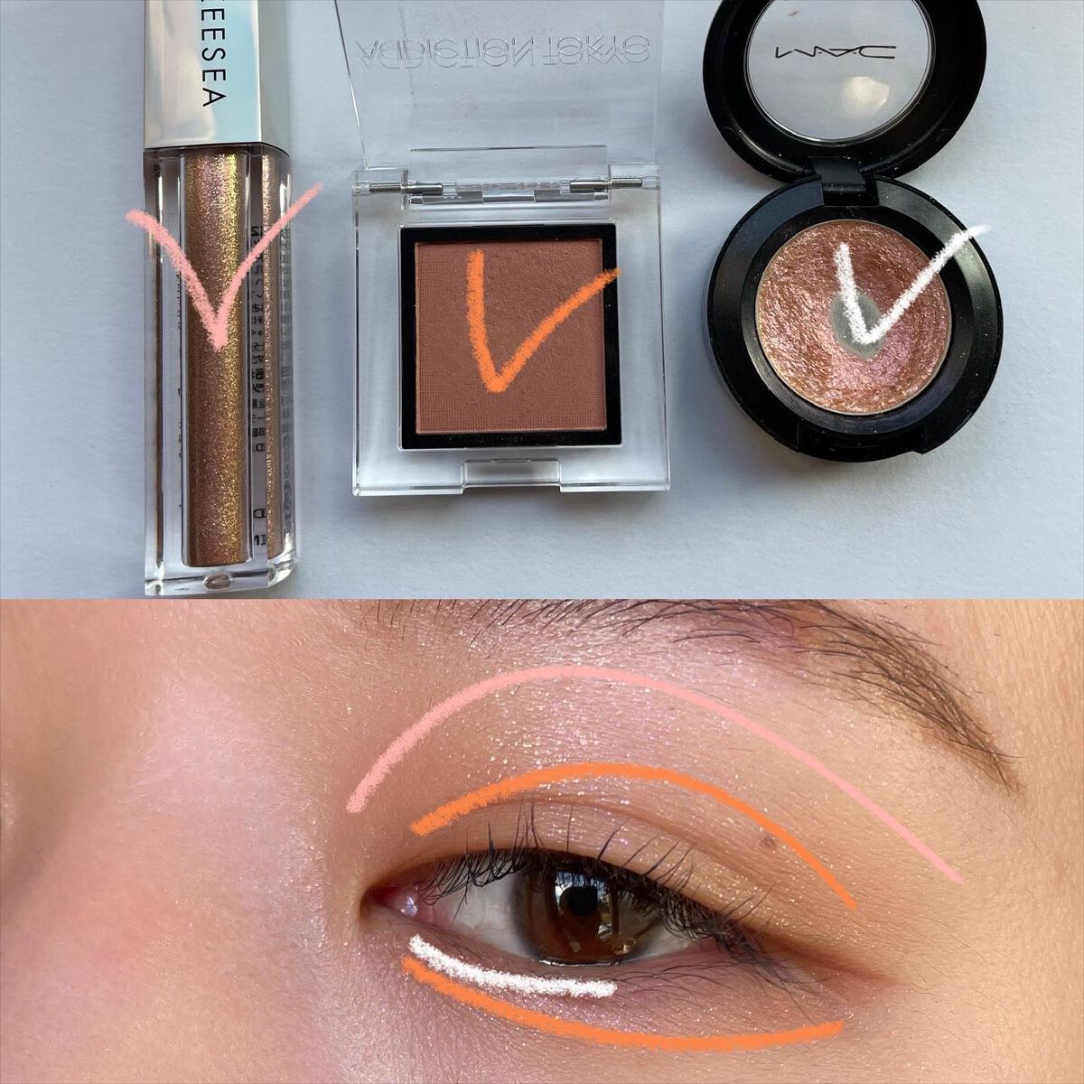 ダズルシャドウ/M・A・C/単色アイシャドウを使ったクチコミ(5枚目)