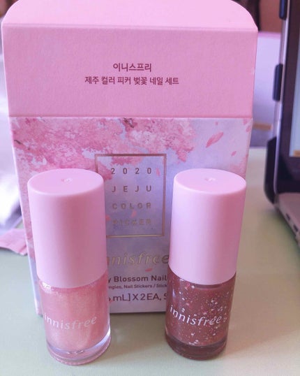 チェリーブロッサム ネイル セット 2020 Jeju Color Picker/innisfree/その他キットセットを使ったクチコミ(1枚目)
