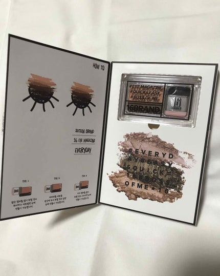 16 EYE MAGAZINE/16BRAND/アイシャドウパレットを使ったクチコミ(2枚目)