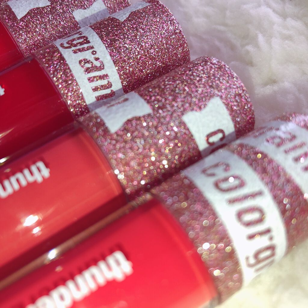 サンダーボルト ティントラッカー/Colorgram/リップティントを使ったクチコミ(6枚目)