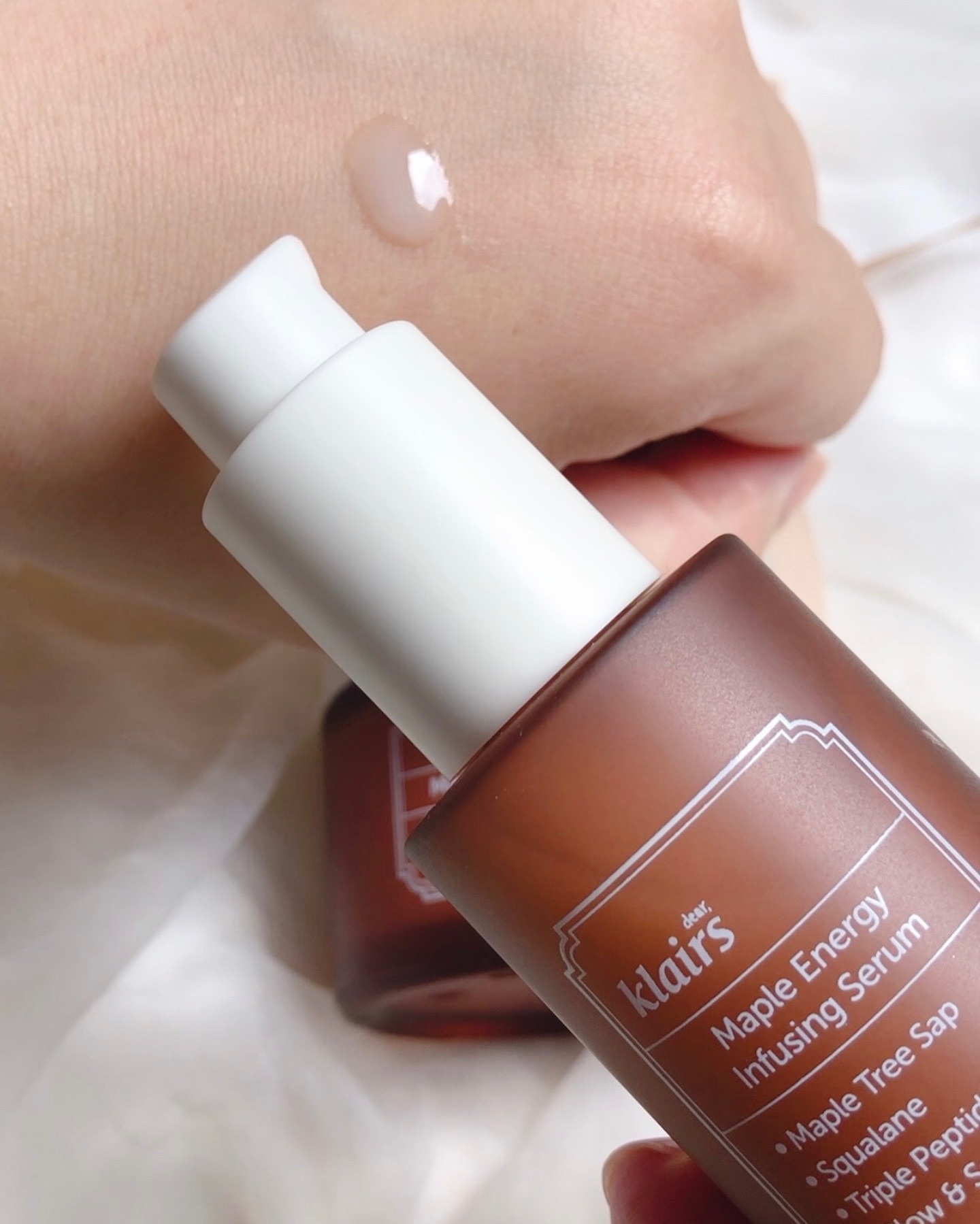 メープルエナジーインフュージングクリーム/Klairs/フェイスクリームを使ったクチコミ（3枚目）