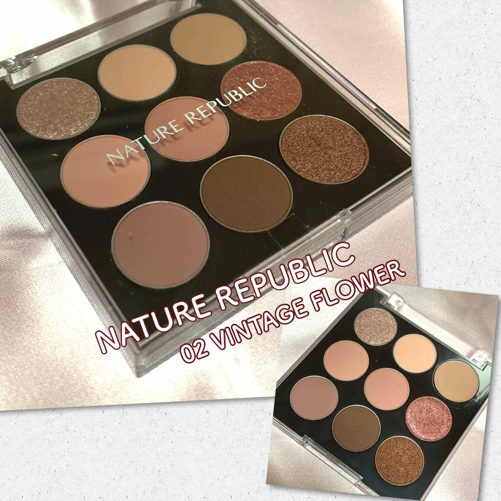 プロタッチカラーマスターシャドウパレット/ネイチャーリパブリック/アイシャドウパレットを使ったクチコミ（1枚目）