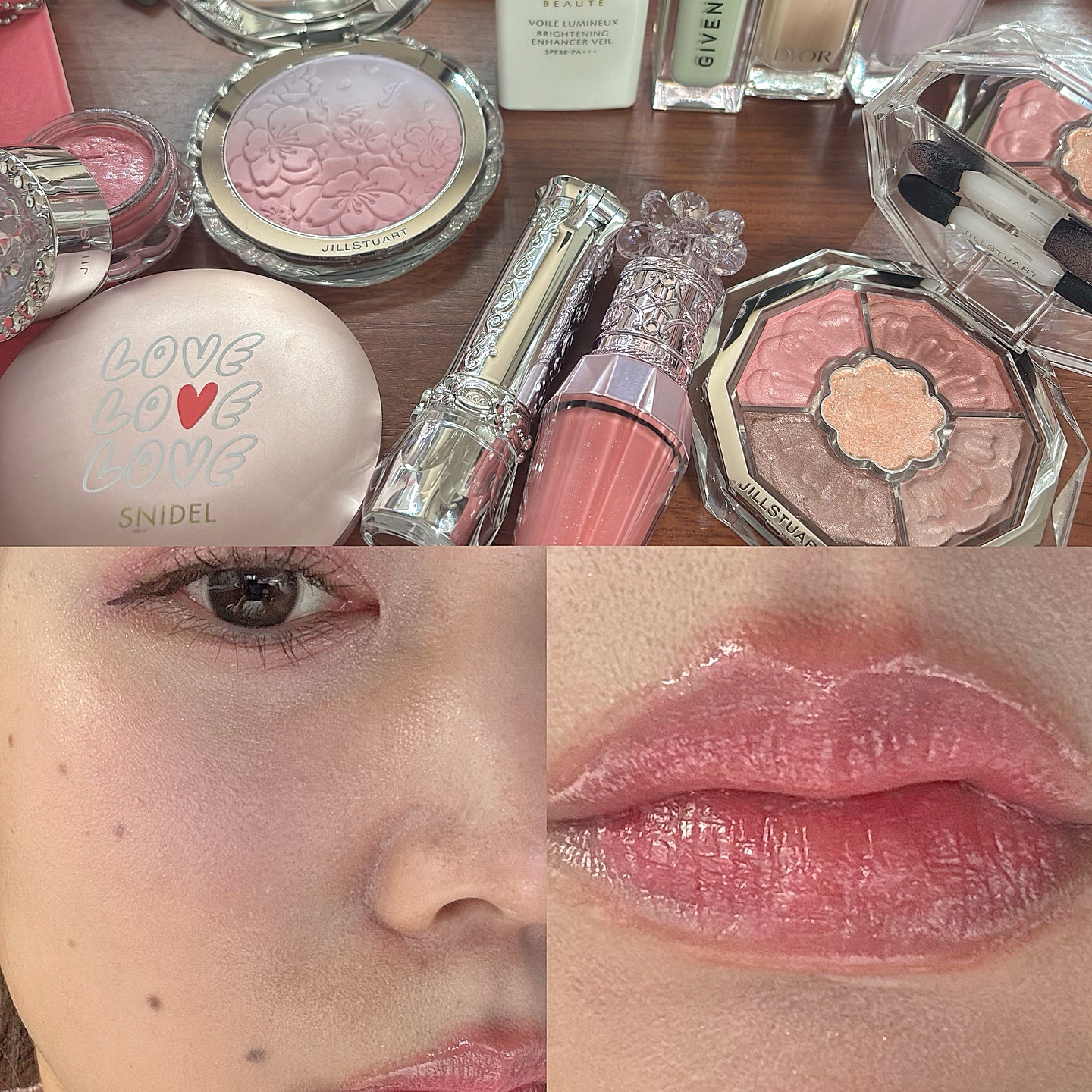 ジルスチュアート　クリスタルブルーム　リップブーケ セラム 111 happiness petal pink＜サクラブーケ＞（限定色）/JILL STUART/リッププランパーを使ったクチコミ（1枚目）