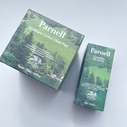 シカマヌ コットンクリアパッド/parnell/トナーパッドを使ったクチコミ(1枚目)