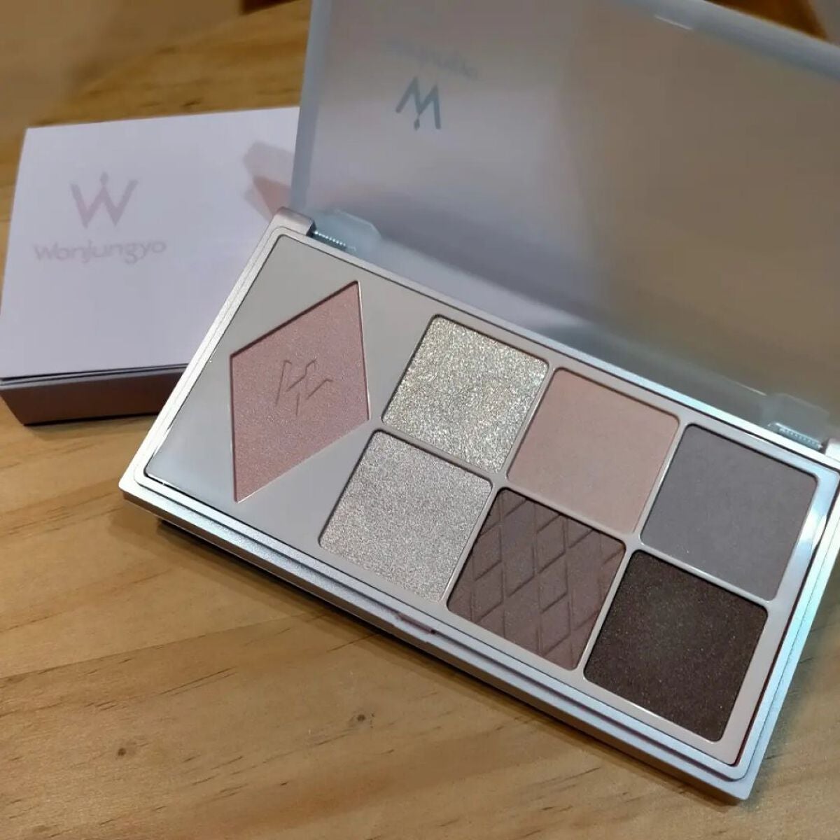 ウォンジョンヨ W デイリームードアップパレット /Wonjungyo/アイシャドウパレットを使ったクチコミ(1枚目)