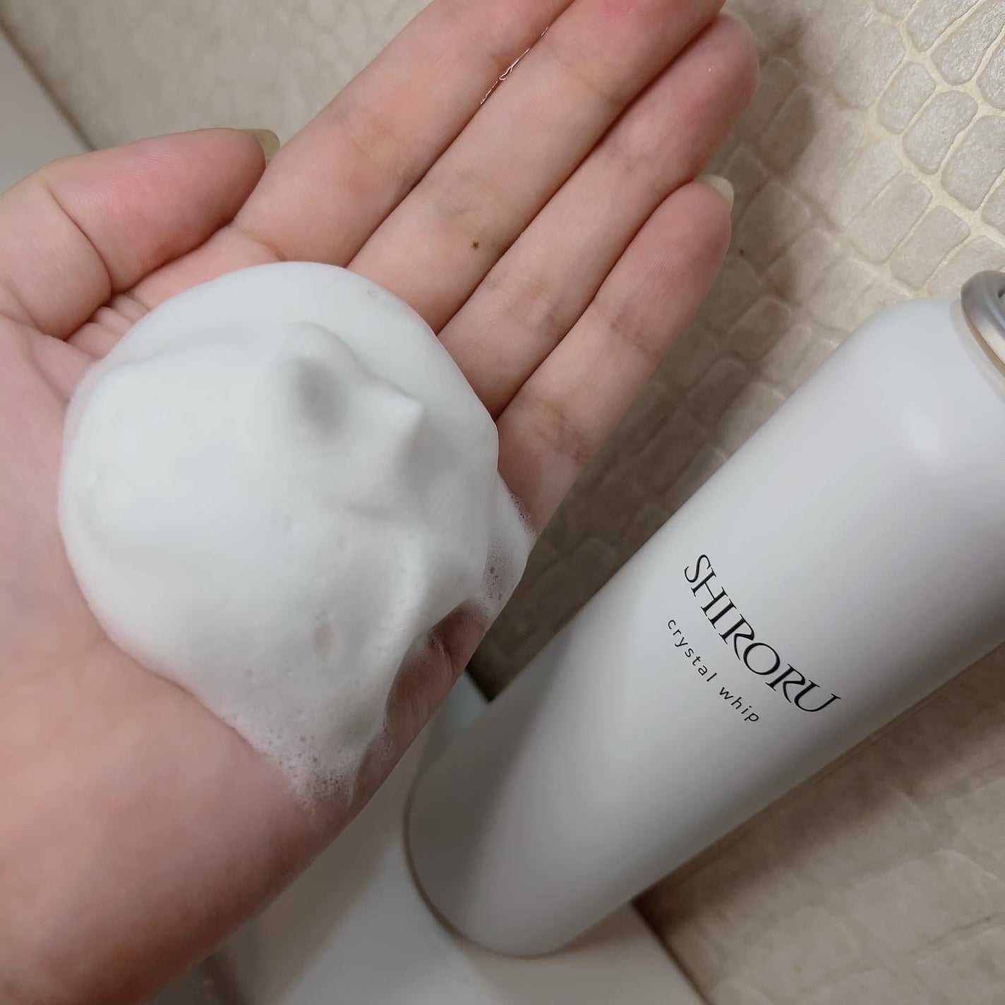 クリスタルホイップ/SHIRORU/泡洗顔を使ったクチコミ(2枚目)