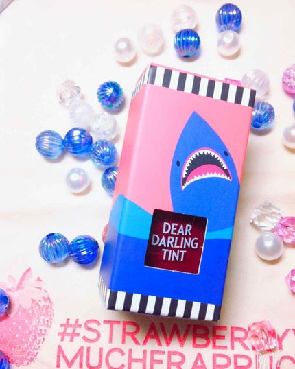 ディアダーリン ウォータージェルティント (アイスティント)/ETUDE/口紅を使ったクチコミ(1枚目)