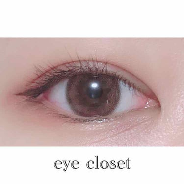 eye closet １day SweetSeries "Girly"（アイクローゼットワンデースウィートシリーズ ガーリー）/EYE CLOSET/ワンデー（１DAY）カラコンを使ったクチコミ（1枚目）