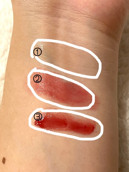 ボンディンググロウリップスティック/Laka/口紅を使ったクチコミ(2枚目)