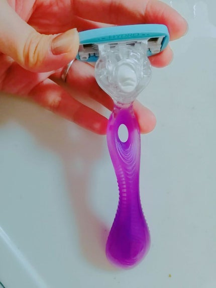 ハイドロシルク ホルダー (刃付き) お試し用/ハイドロシルク/シェーバーを使ったクチコミ(3枚目)