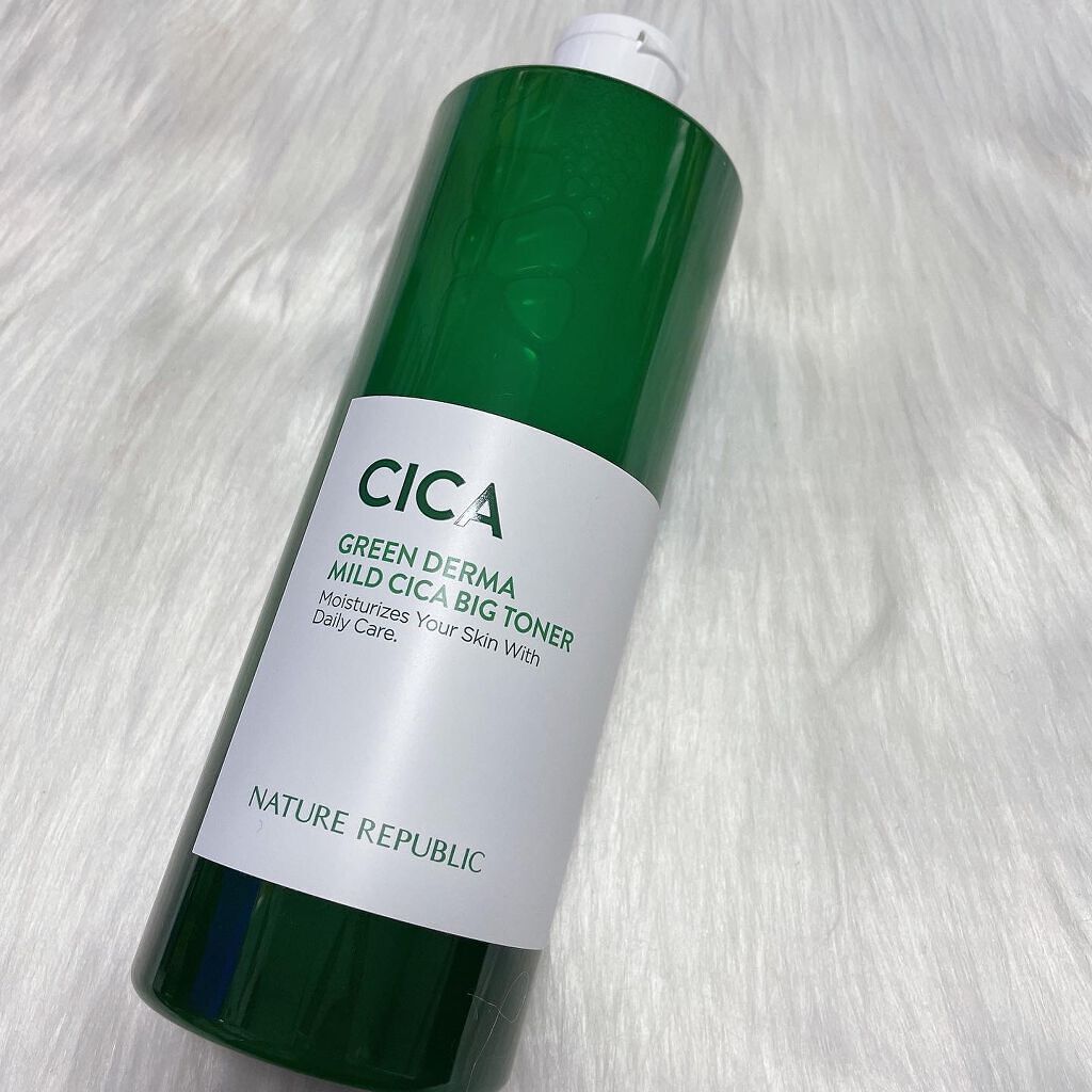 グリーン ダーマCICAビックトナー/ネイチャーリパブリック/化粧水を使ったクチコミ(2枚目)