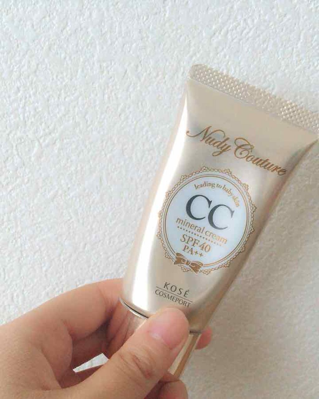ミネラル CCクリーム/ヌーディクチュール/CCクリームを使ったクチコミ(1枚目)