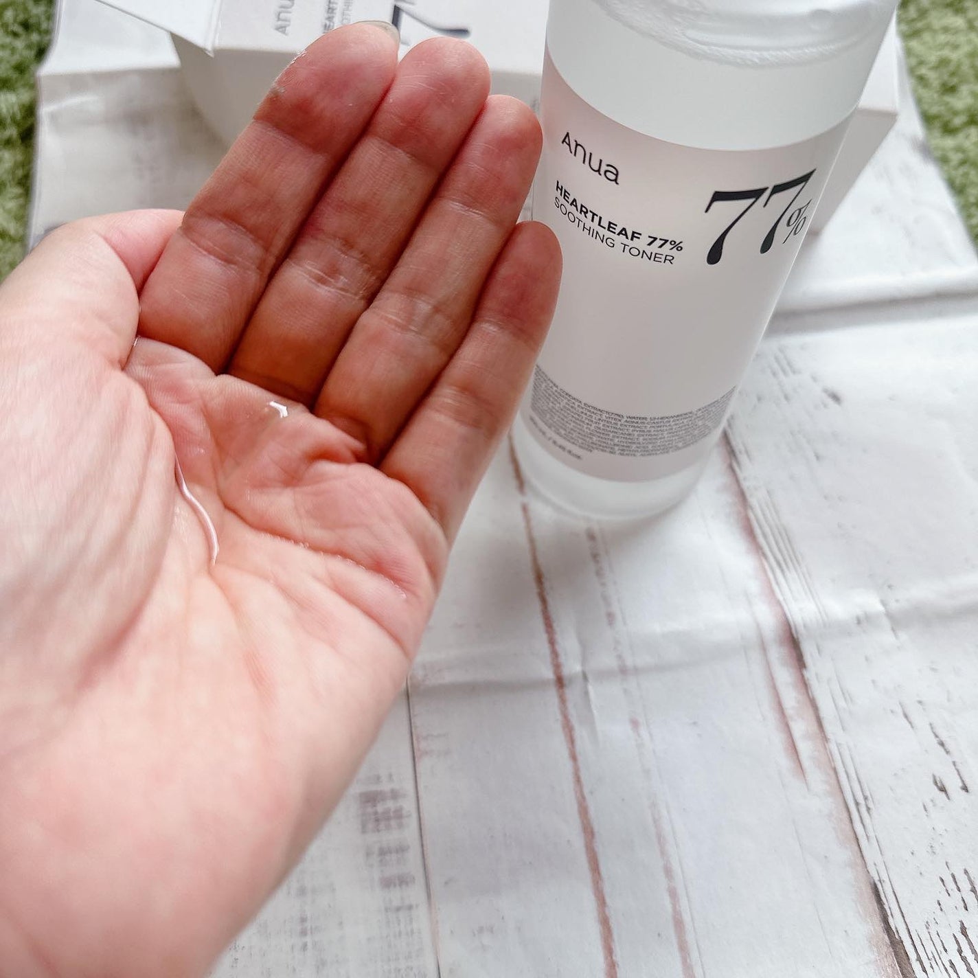 ドクダミ 77 スージングトナー/Anua/化粧水を使ったクチコミ(4枚目)