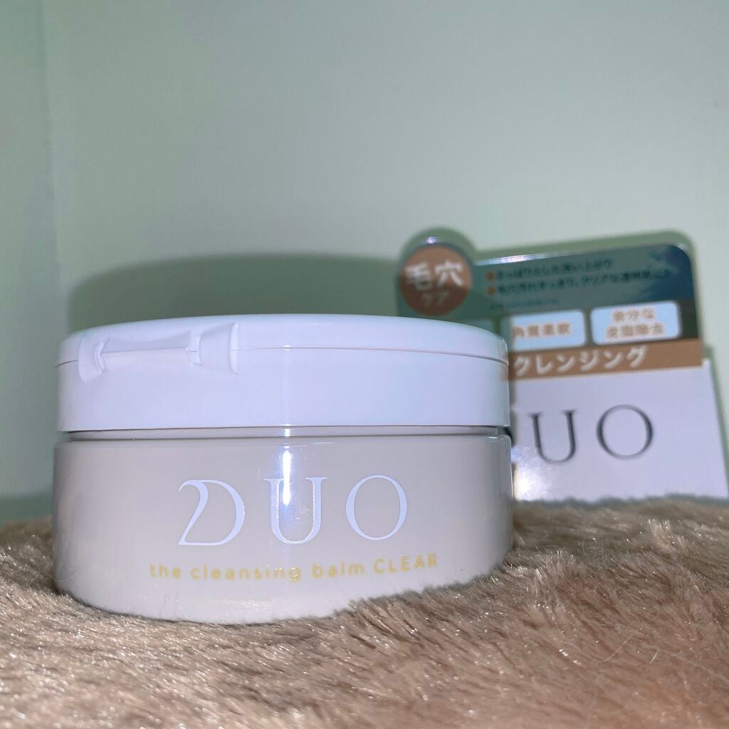 デュオ ザ クレンジングバーム クリア/DUO/クレンジングバームを使ったクチコミ(1枚目)