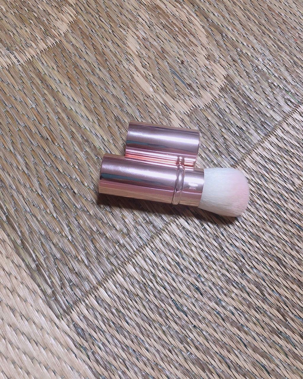 エンジェリッチブラシ スライドチーク/ロージーローザ/メイクブラシを使ったクチコミ（1枚目）