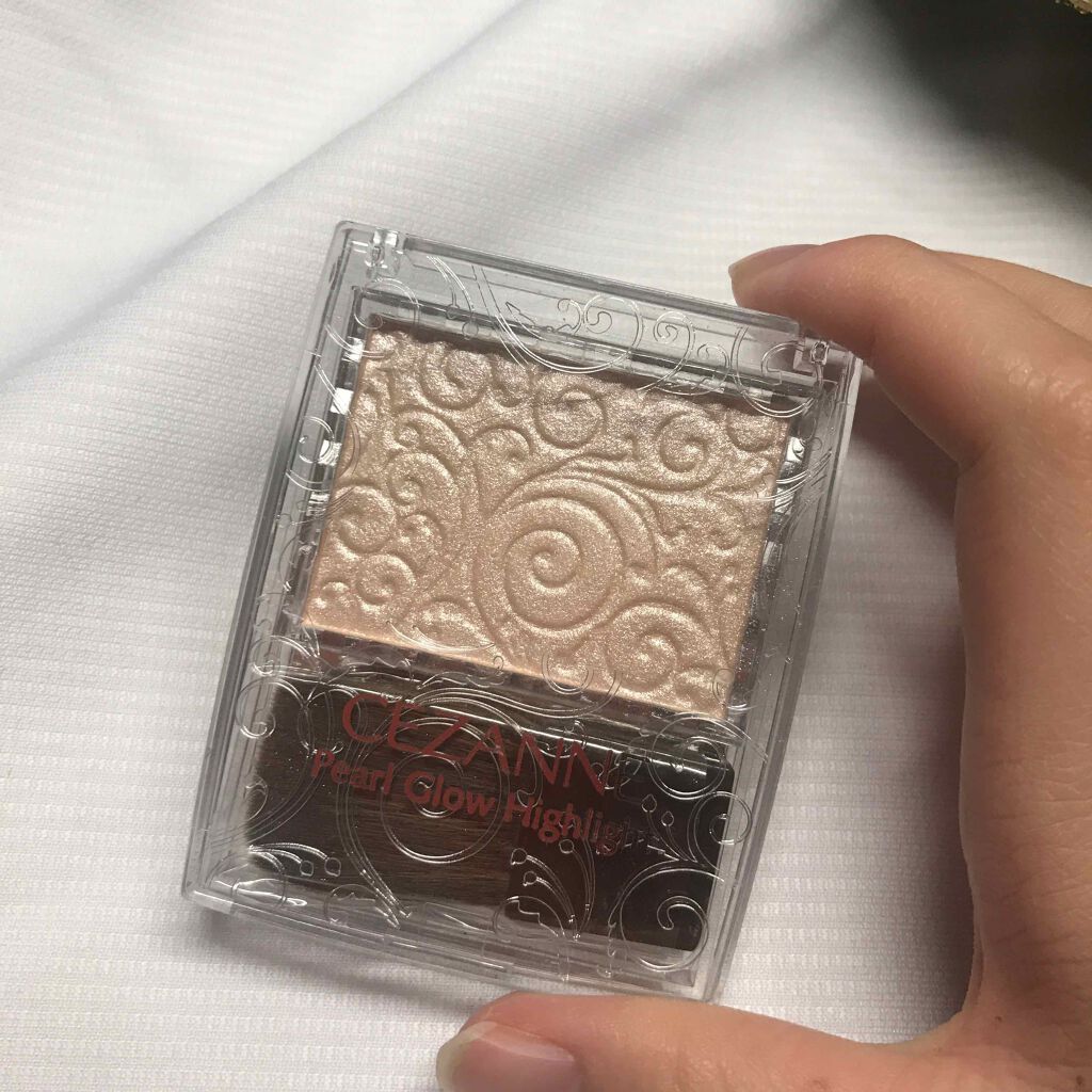 パールグロウハイライト/CEZANNE/パウダーハイライトを使ったクチコミ(1枚目)