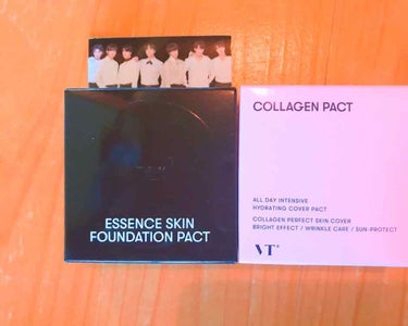 予定なかったけど、良くて購入しちゃった韓国コスメ😍✨

VT cosmetics リアルコラーゲンパクト
 主な成分がコラーゲンエッセンス で出来ており、保湿効果がとにかく持続 。見た目も可愛くて一番人
