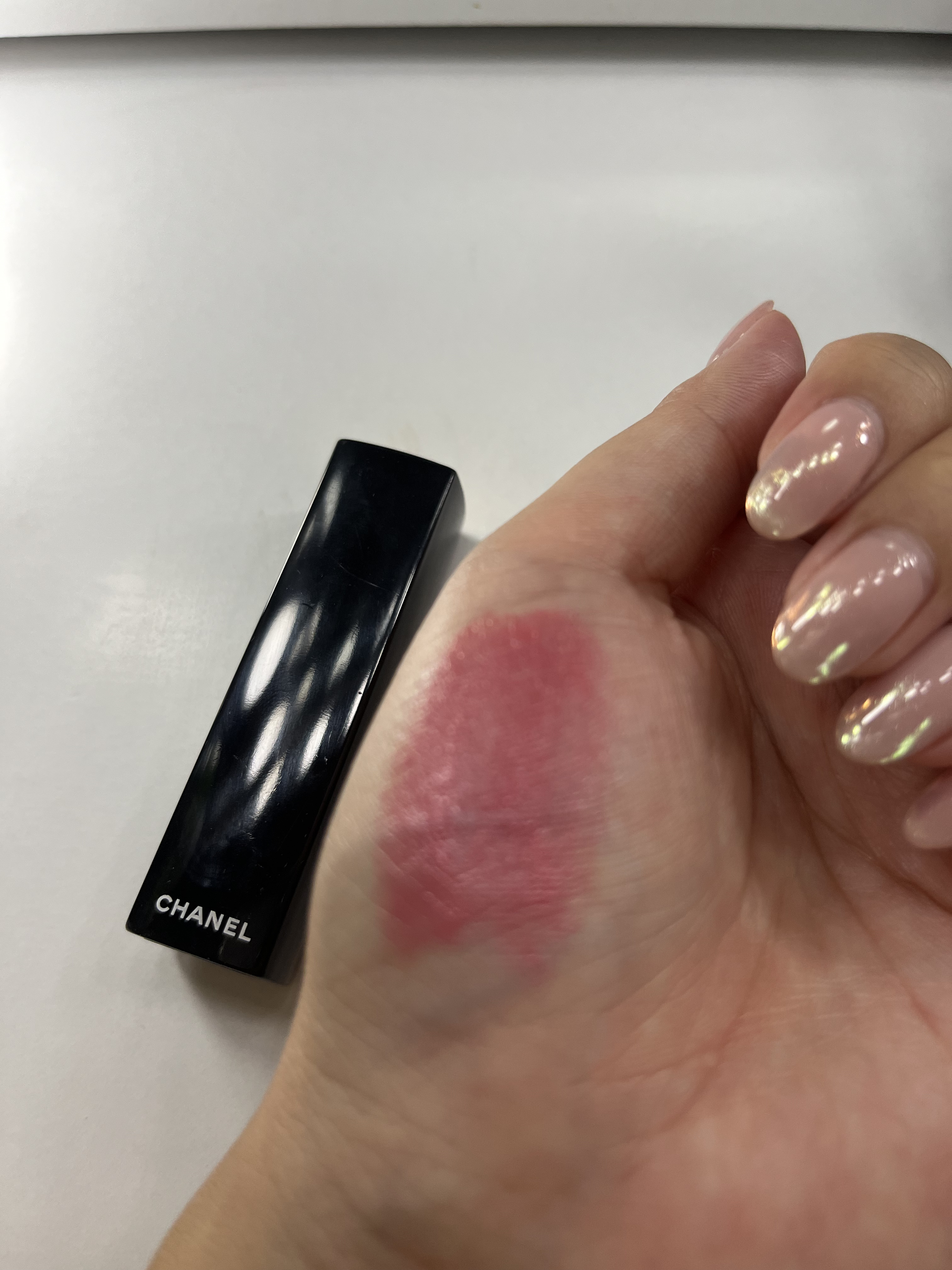 ルージュ アリュール 91 セデュイサント/CHANEL/口紅を使ったクチコミ（2枚目）