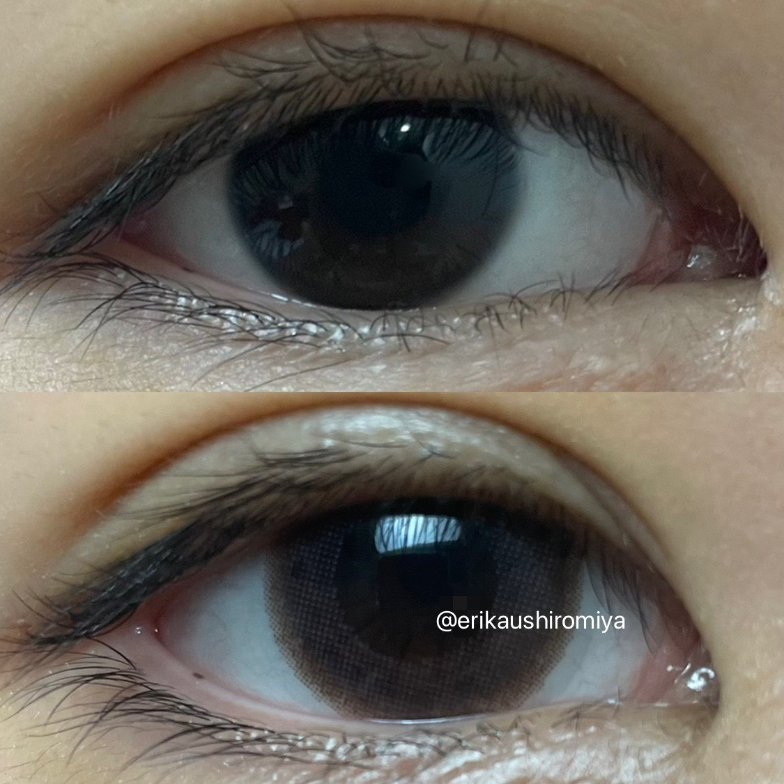 エバーカラーワンデー ナチュラル ひとめぼれの恋/エバーカラー/ワンデー（１DAY）カラコンを使ったクチコミ（2枚目）