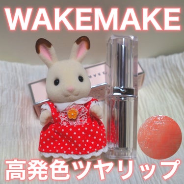 デュイジェルグレーズスティック/WAKEMAKE/口紅を使ったクチコミ（1枚目）