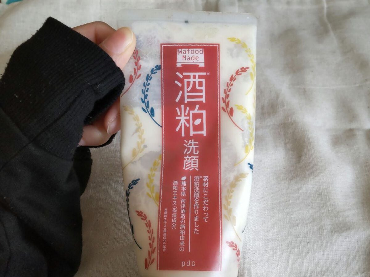 ワフードメイド 酒粕洗顔 N/pdc/洗顔フォームを使ったクチコミ(2枚目)