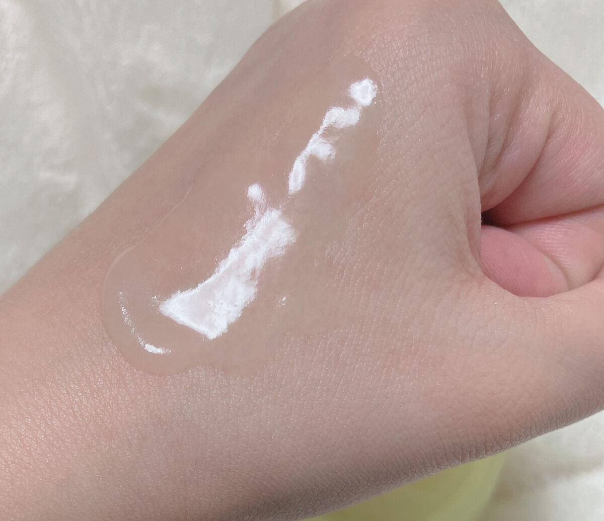 白玉もちウォータークリーム/NUAN/フェイスクリームを使ったクチコミ（3枚目）