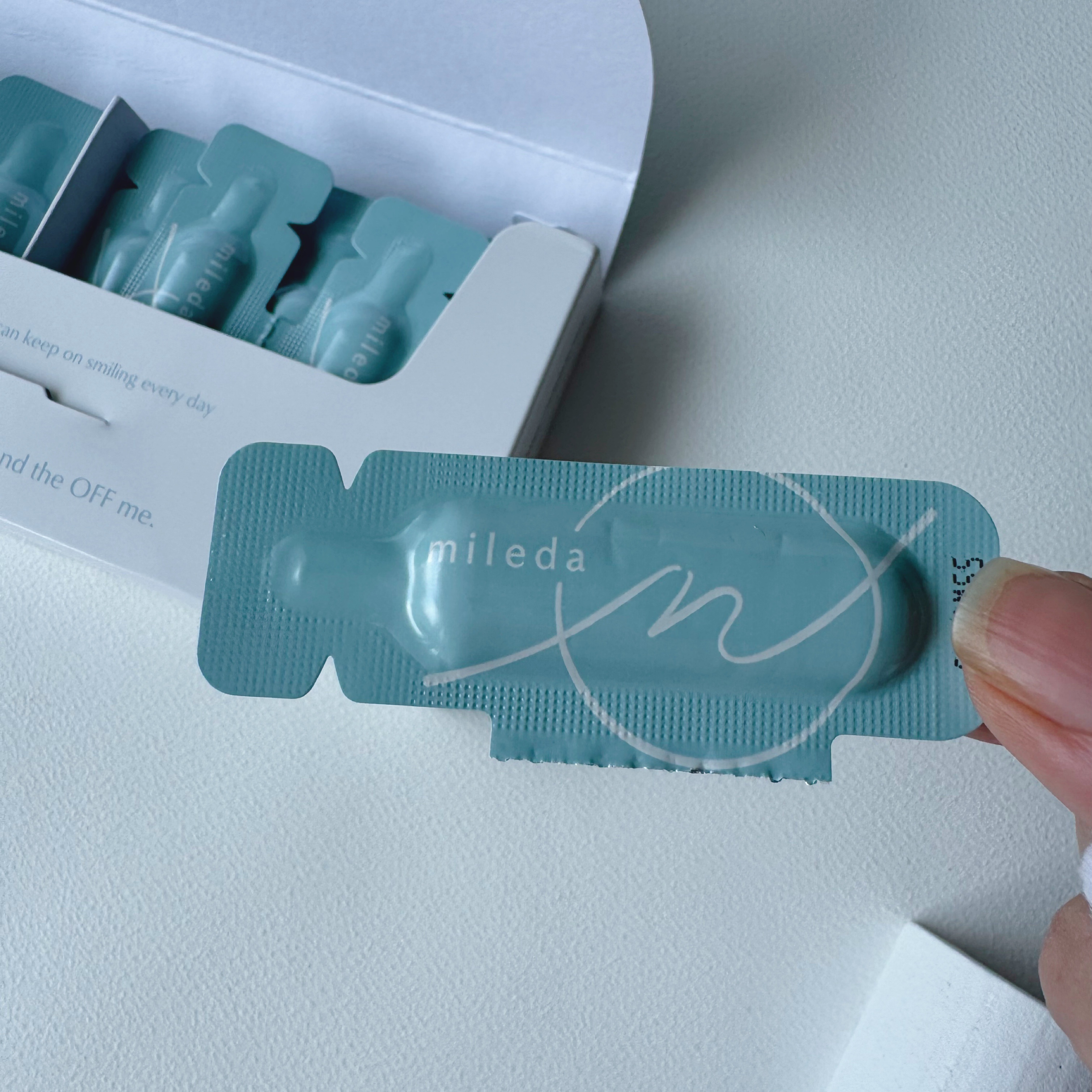 スムースリペアセラム/mileda/美容液を使ったクチコミ（3枚目）