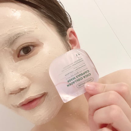 シカコラーゲン カプセルマスク/VT/洗い流すパック・マスクを使ったクチコミ(5枚目)