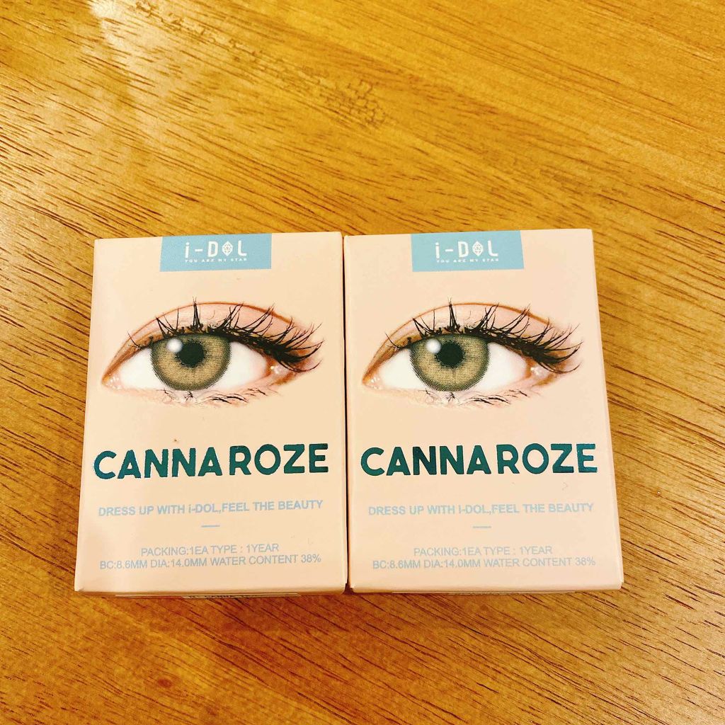 CANNA ROZE 1year/URIA i-DOL/カラーコンタクトレンズを使ったクチコミ（1枚目）