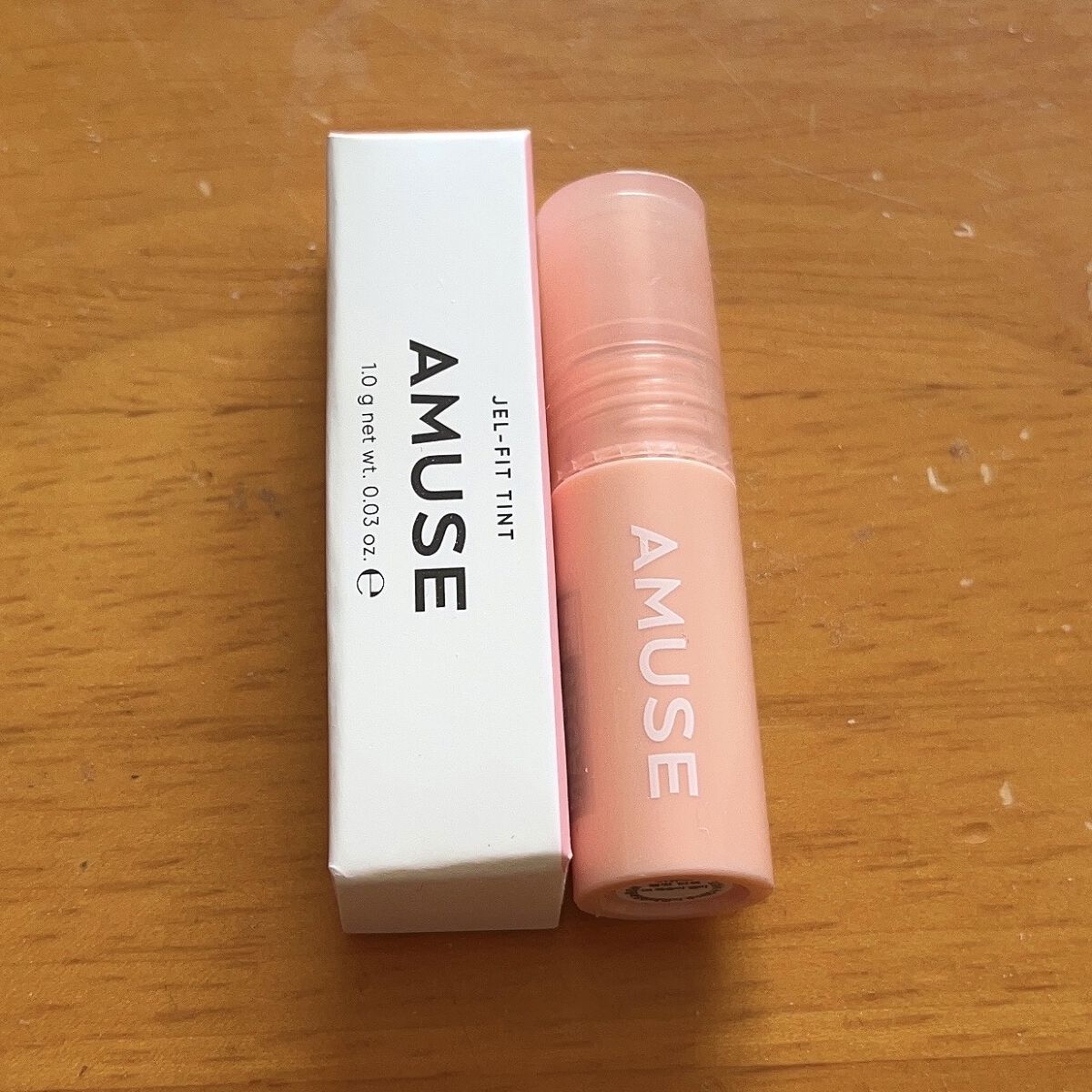 ジェルフィットティント/AMUSE/リップティントを使ったクチコミ（2枚目）